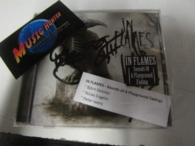 IN FLAMES - SOUNDS OF A PLAYGROUND FADING CD + 3 NIMMARIA
