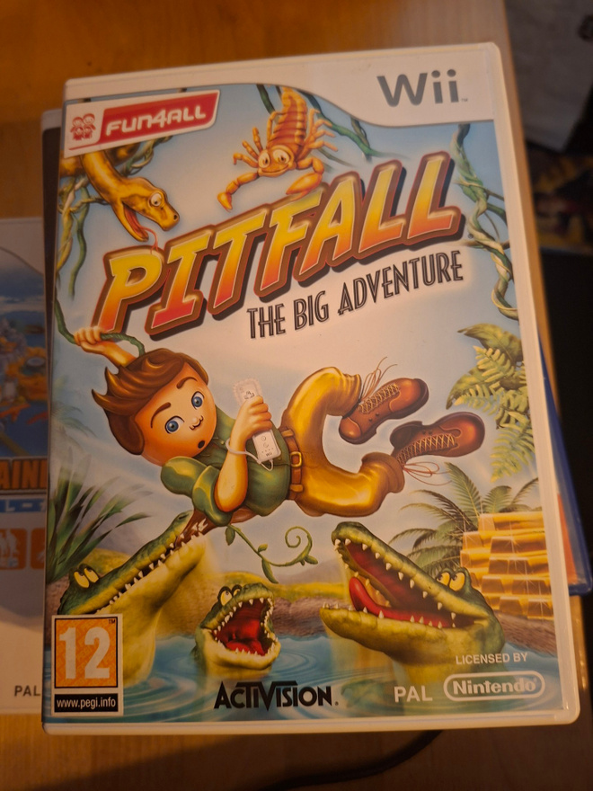 Wii Pitfall the Big Adventure CIB