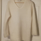 Valkoinen mohair villaneule koko (M )ovh 149€ - pikkukuva 1