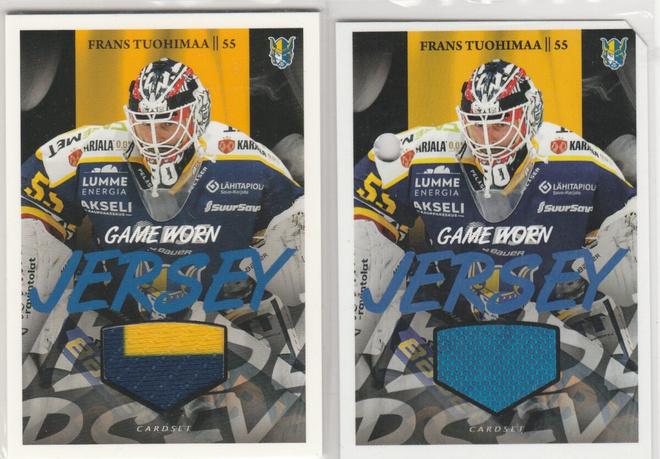 2022/23  Cardset jersey Tuohimaa , Jukurit