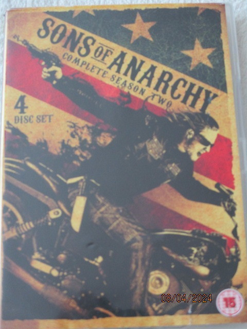 SONS OF ANARCHY (4 x DVD) COMPLETE SEASON TWO