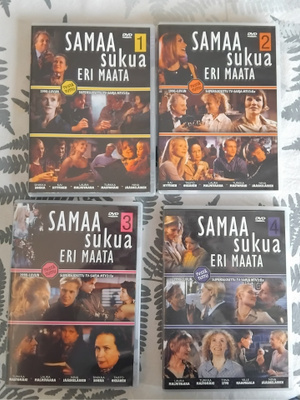 Samaa sukua, eri maata 1-4.