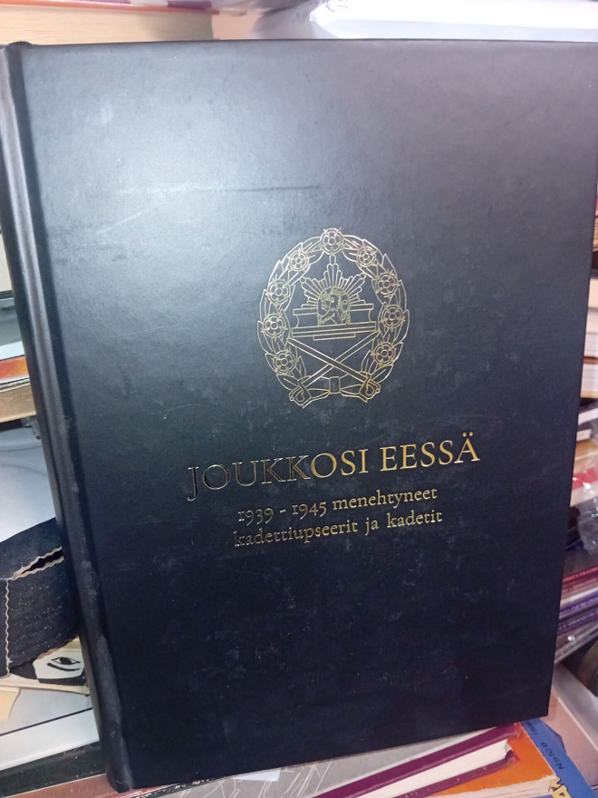 JOUKKOSI EESSÄ menehtyneet kadettiupseerit ja kadetit