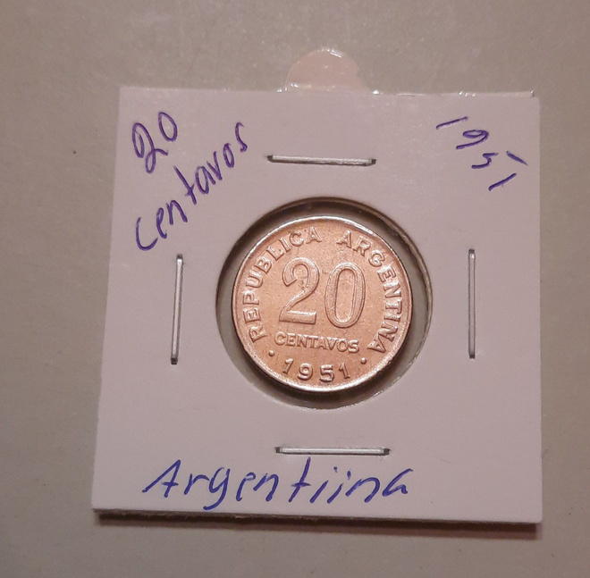 Argentiina 20c 1951