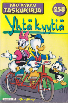 Aku Ankan Taskukirja 258 Yhtä kyytiä (2001)