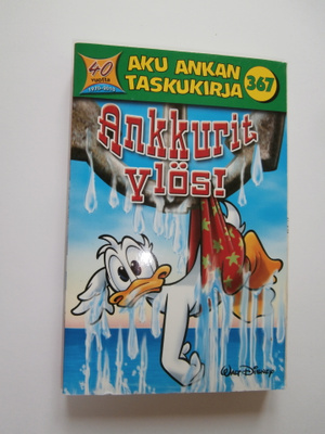 AKU ANKAN TASKUKIRJA 367 ANKKURIT YLÖS