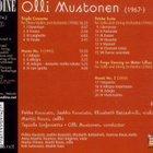 MUSTONEN: Triple Concerto/ Petite Suite/ Nonets 1&2 *UUSI - pikkukuva 2