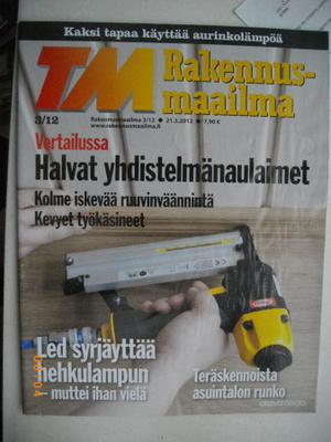 Tekniikan Maailma - Rakennusmaailma 3/2012 (24.3)