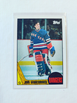 87-88 Topps - John Vanbiesbrouck