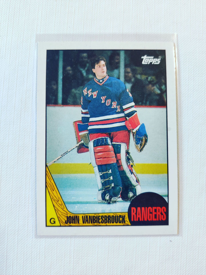 87-88 Topps - John Vanbiesbrouck
