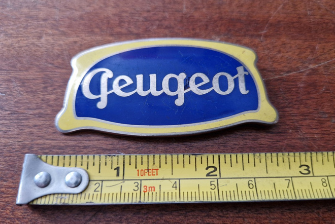 Peugeot vintage emali merkki