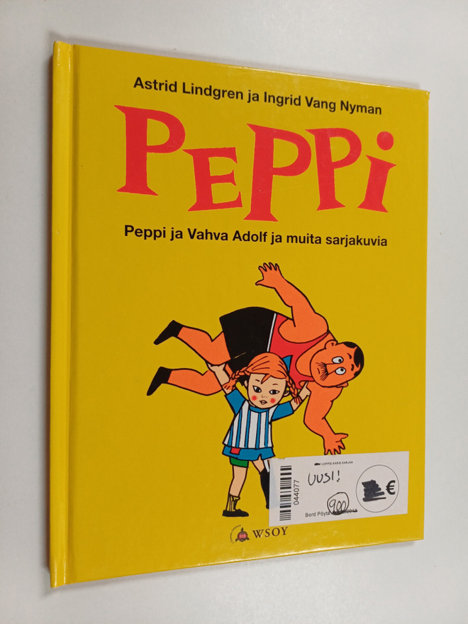Astrid Lindgren : Peppi ja vahva Adolf ja muita sarjakuvia
