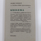 Osmo Tiililä : Kuolema - pikkukuva 2