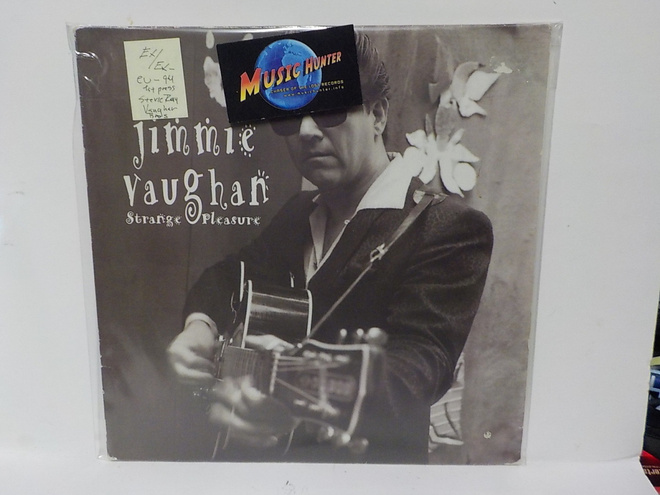JIMMIE VAUGHAN - STRANGE PLEASURE EX/EX- EU 1994 LP