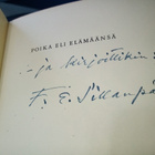 Sillanpää :  Poika eli elämäänsä (  SIGNED) - pikkukuva 1