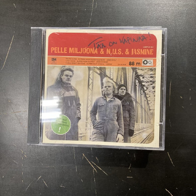 Pelle Miljoona & N.U.S. / Jasmine - Tää on kapinaa! CD