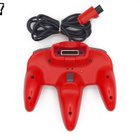 Aito Nintendo 64 -ohjain | Punainen - pikkukuva 3