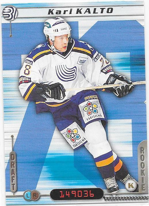 2000-01 CardSet #249 Kari Kalto Espoo Blues