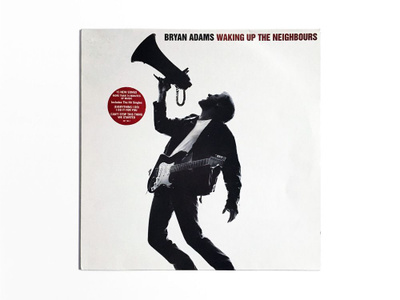 Bryan Adams – Waking Up (1991) LP [Juliste]