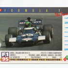 Keräilykuva FORMULA FI 1995 n:o 94 WILLIAMS - pikkukuva 2