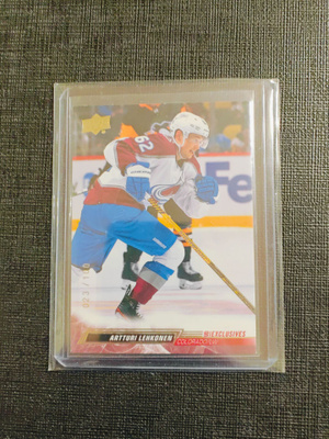 Artturi Lehkonen - 22-23 UD Exclusives /100