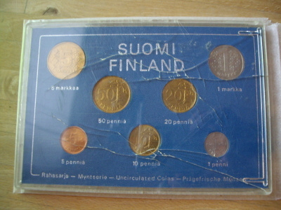 Suomi markka RAHASARJA 1976 KOLIKOT
