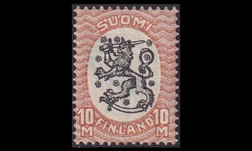 135BW1 ** M-17 10mk B W1 (1927)