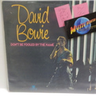DAVID BOWIE - DONT BE FOOLED BY THE NAME M-/EX MINI LP 10" - pikkukuva 1