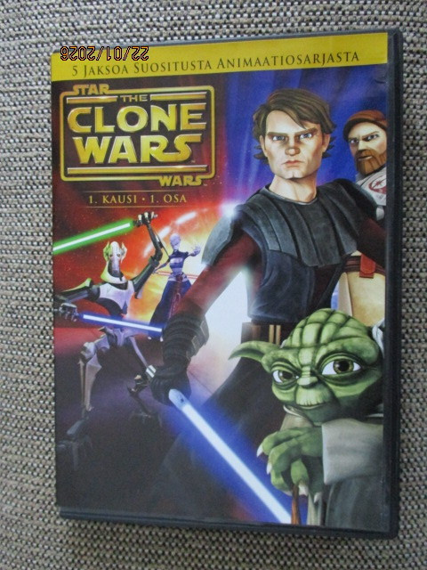 STAR WARS - THE CLONE WARS Kausi 1. Osa 1 (DVD)