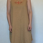 Gudrun Sjödén beige mekko M - pikkukuva 1