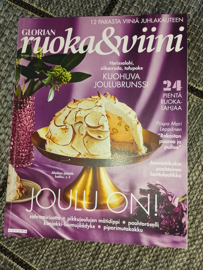 Glorian ruoka & viini 10/2022