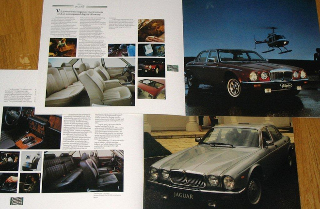 1987 Jaguar Sovereign V12 esite - KUIN UUSI