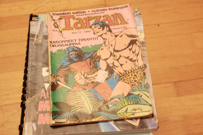 Burroughs Tarzan 11/1982 Kadonneet timantit Orjakauppa