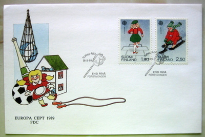 Europa Cept  1989 FDC  ( 47)