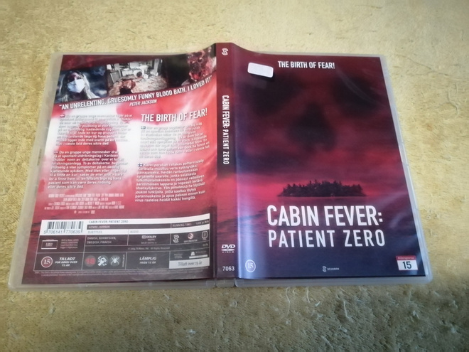 CABIN FEVER: PATIENT ZERO DVD