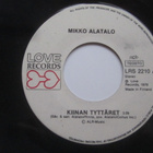 Mikko Alatalo: Kiinan Tyttäret 7" single  1978 - pikkukuva 1