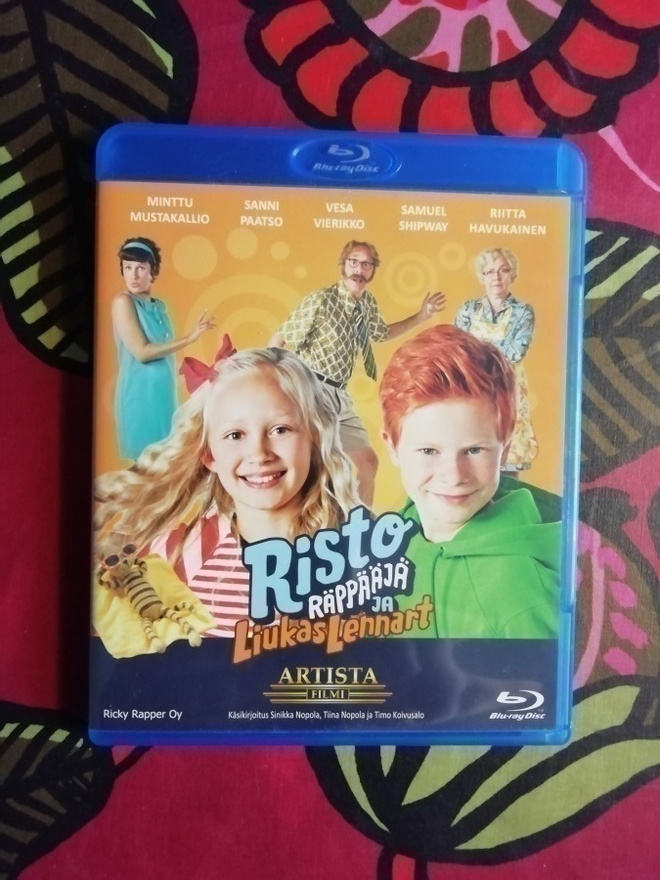Risto Räppääjä ja Liukas Lennart Blu-ray