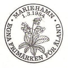 Åland 1984 Yleismerkit 3,00 mk EP leima Lape 005 - pikkukuva 2