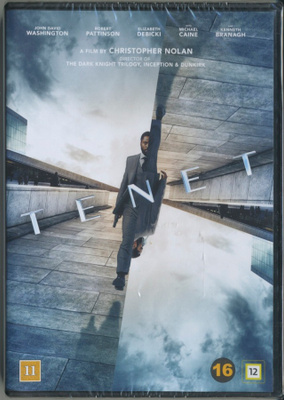 TENET – Suomalainen DVD 2020 - Christopher Nolan