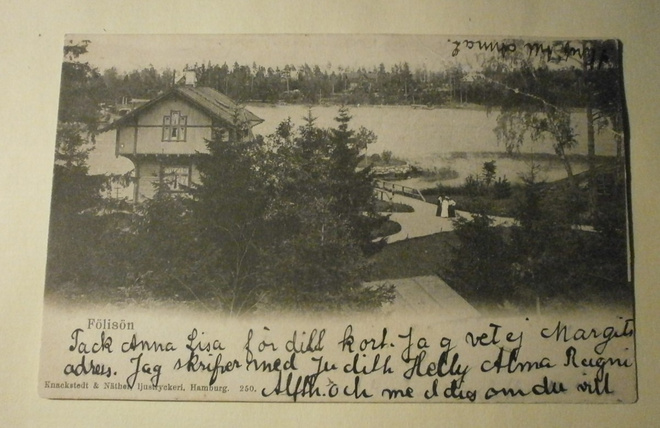 Helsinki, näkymä Seurasaaresta, mv pk, p. 1903