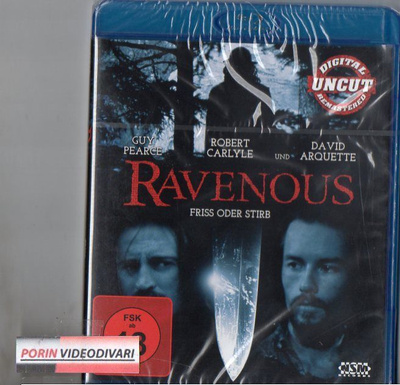 ravenous (12 322) UUSI -DE- BLU-RAY 1998 audio/sub.gb. un