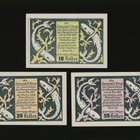 Itävalta Notgeld 10, 20, 50 Heller, St. Roman 1920 - pikkukuva 1