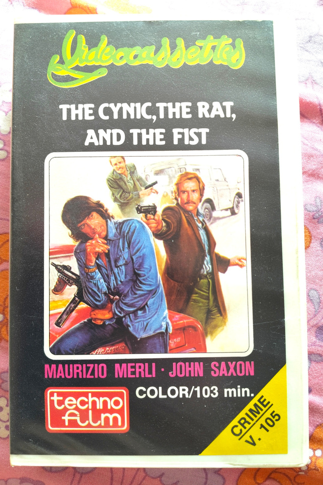 "THE CYNIC, THE RAT, THE FIST" (SUOMI FIX VHS!)