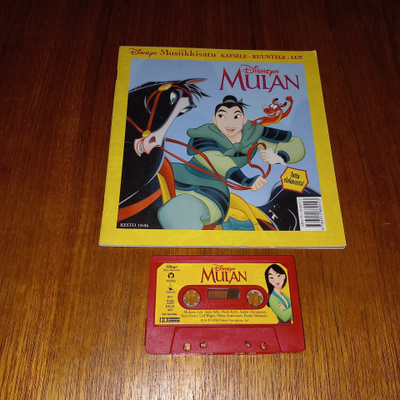Disneyn musiikkisatu – Mulan– kirja & kasetti