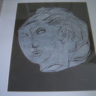Ina Colliander, puupiirros "MARTTYYRISARJA 1" 1964 - pikkukuva 2