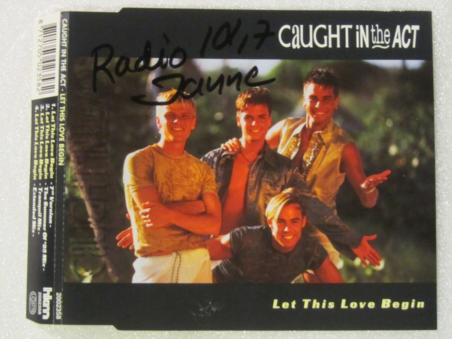 Caught In The Act • Let This Love Begin CD Maxi-Single