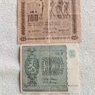 Suomi vanhat 100 markan setelit 1922 ja 1945 vuosilta - pikkukuva 1