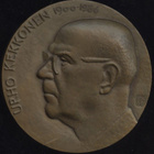 Mitali Urho Kekkonen pronssi vuodelta 1986 - pikkukuva 1