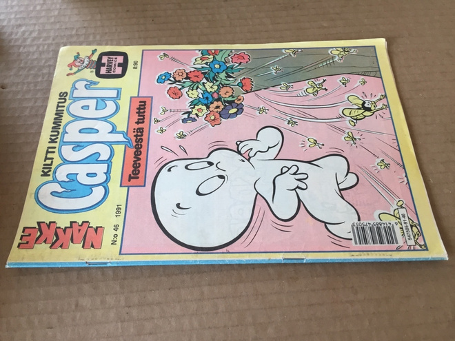 NAKKE LEHTI 46/1991 CASPER KUMMITUS HYVÄ