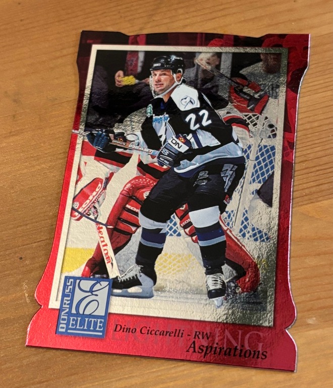 1997-98 Donruss Elite Aspirations #43 Dino Ciccarelli